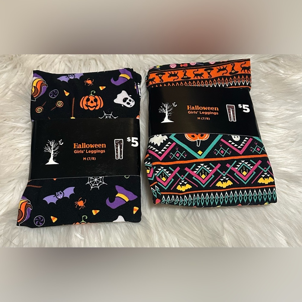 Halloween Girls' Leggings Set